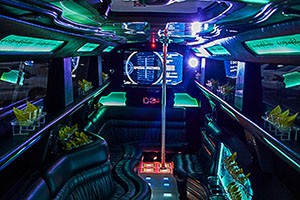 Party Limo interior